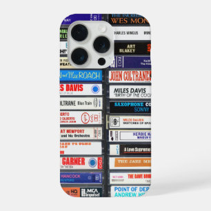Jazz Music Cassette Print - Jazz Lover Gift Idea iPhone 15 Pro Case
