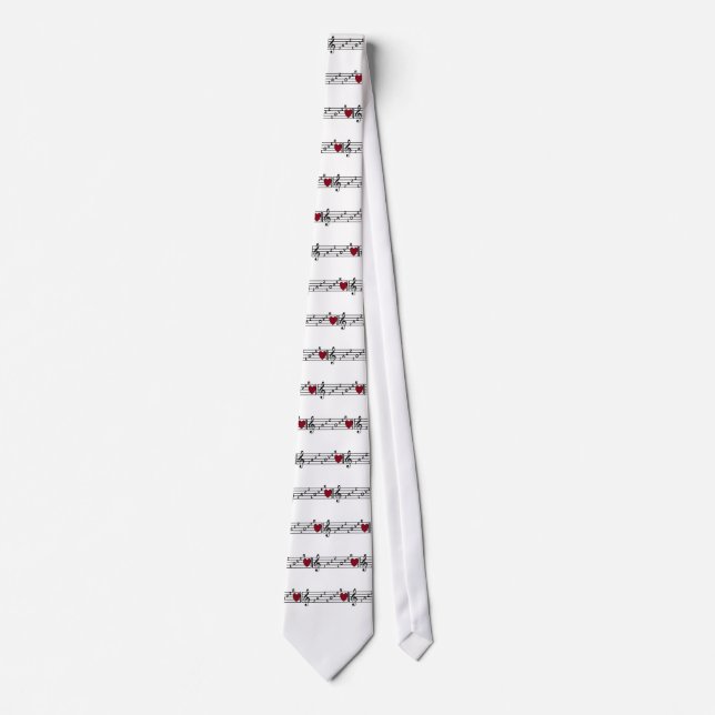 Jazz Music Lovers Tie (Front)