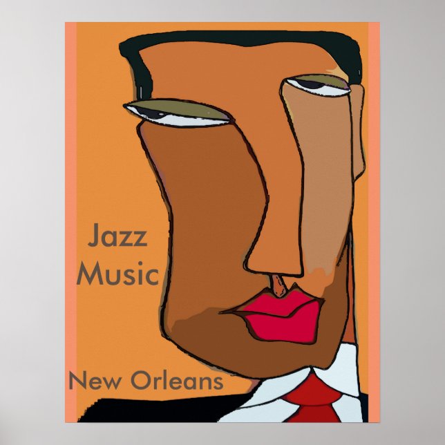 Jazz Music New Orleans 2017, change text Poster (Front)