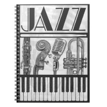 Jazz Music Notebook