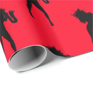 Jazz Music Saxophonist Wrapping Paper