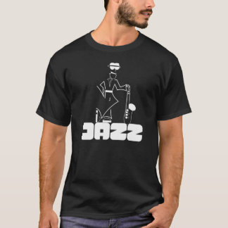 Jazz "Music Shirt " - Tenor saxophone player