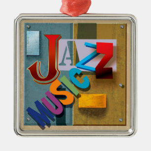 JAZZ Music - SRF Metal Tree Decoration