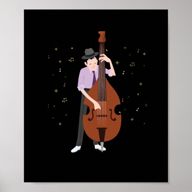 Jazz Musician Jazz Band Lover Poster (Front)