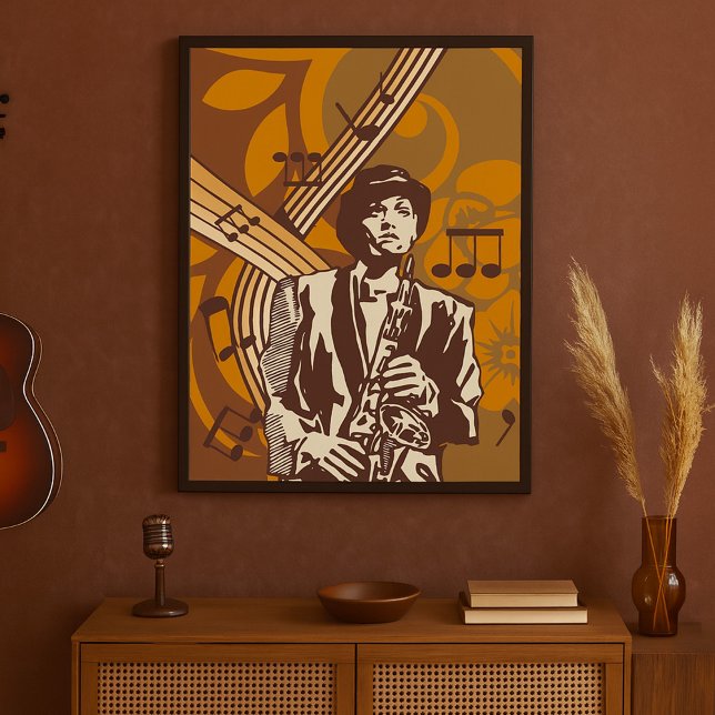 Jazz Musician Poster (Creator Uploaded)
