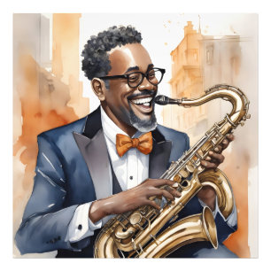 jazz musicians photo print