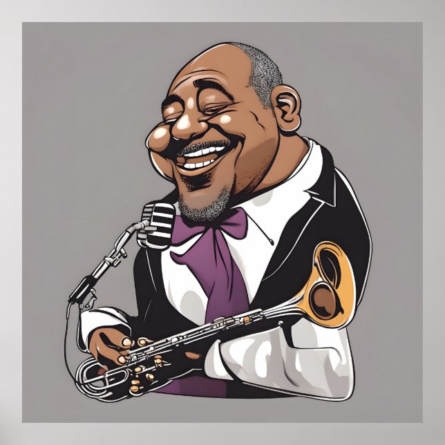 jazz musicians poster (Front)