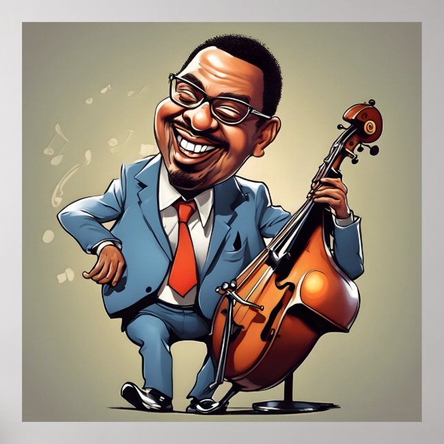 jazz musicians poster (Front)
