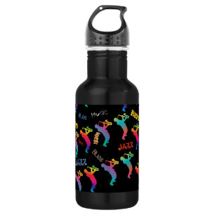Jazz Musicians Retro Music POP ART 532 Ml Water Bottle