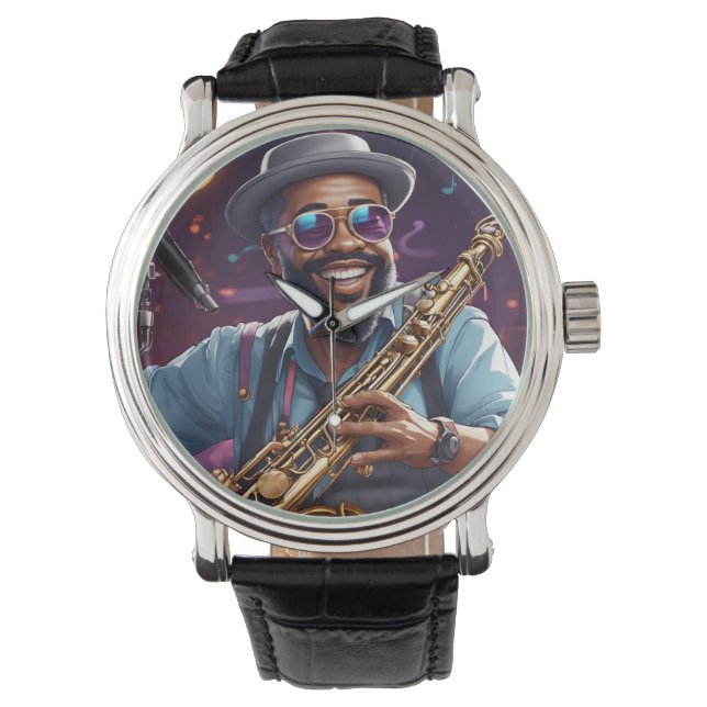jazz musicians watch (Front)