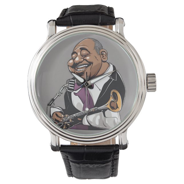 jazz musicians watch (Front)