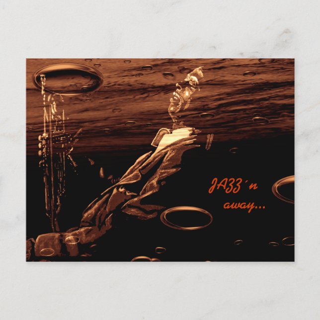 JAZZ´n away... Postcard (Front)