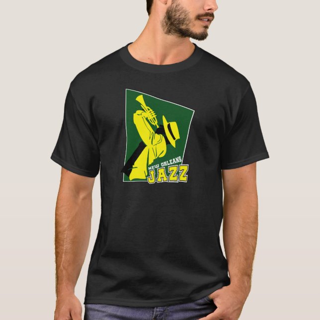 jazz new Orleans T-Shirt (Front)