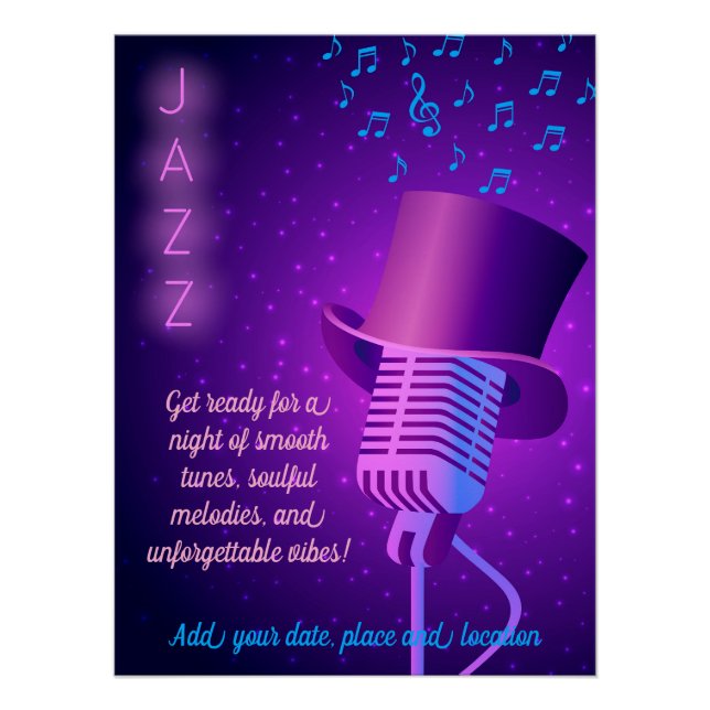 Jazz Night Poster (Front)