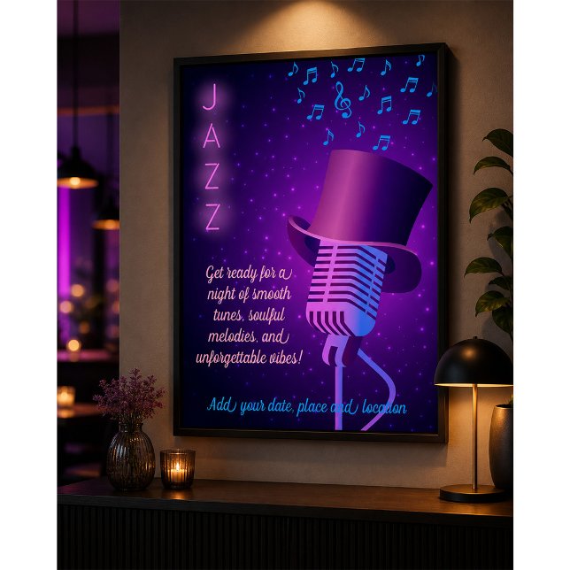 Jazz Night Poster (Creator Uploaded)