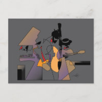 Jazz & Nightshades Abstract Art