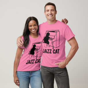 JAZZ PIANO CAT T-shirts