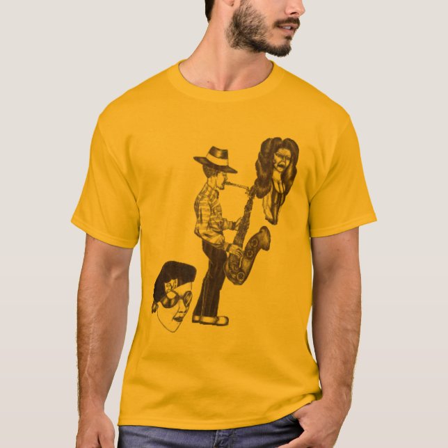 Jazz Player T-Shirt (Front)