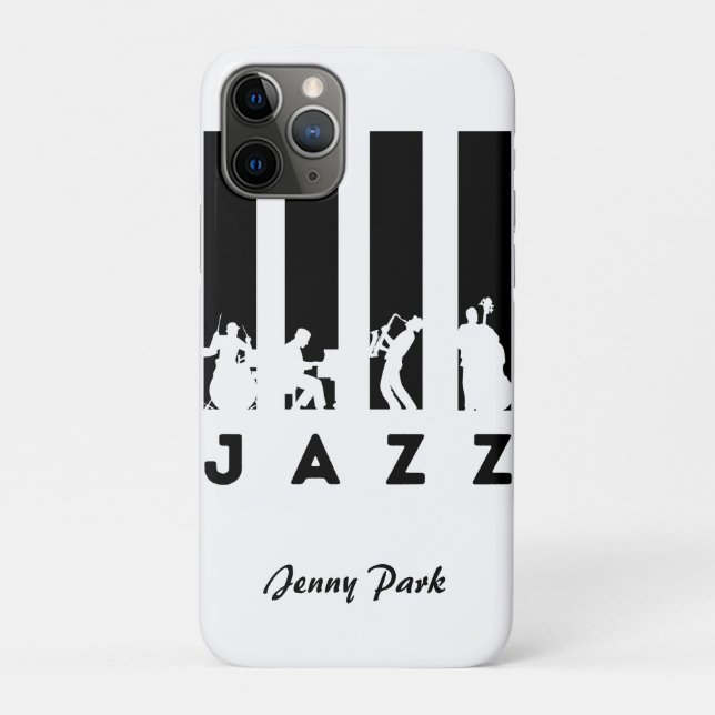 Jazz players personalised Case-Mate iPhone case (Back)