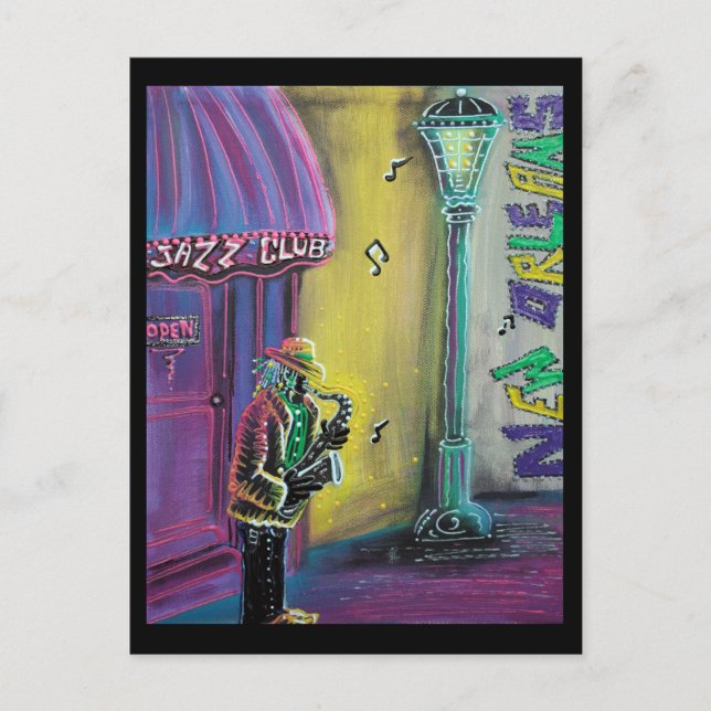 Jazz Postcard (Front)