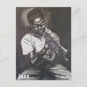 jazz postcard