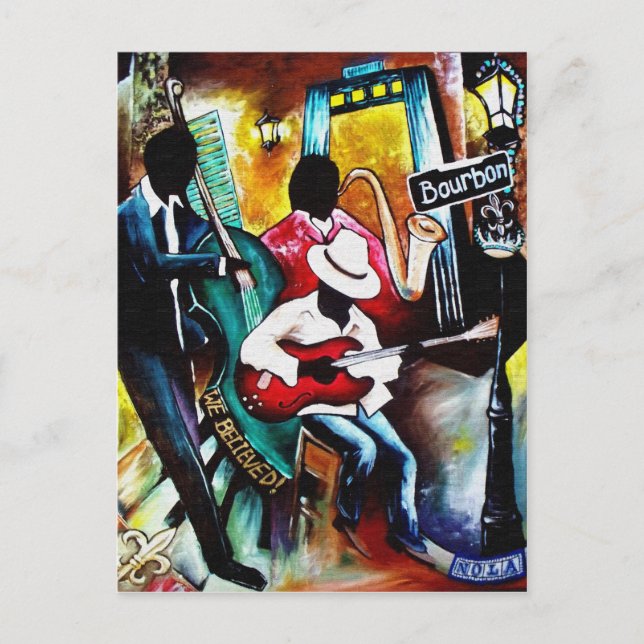 jazz purse.jpg postcard (Front)