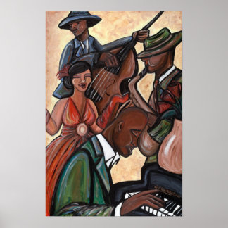 Jazz Quartet Poster