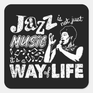 Jazz Quotes - Music Stickers