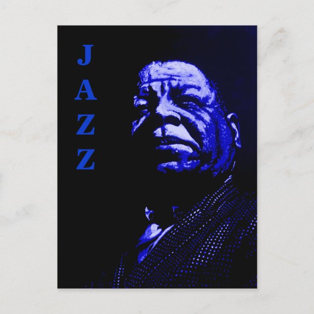 JAZZ - Red Allen Postcard (Front)
