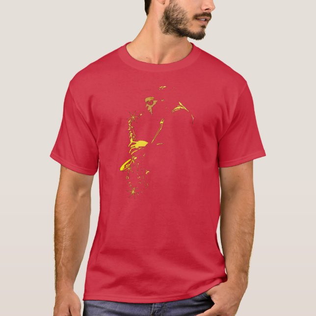 Jazz sax to performer T-Shirt (Front)