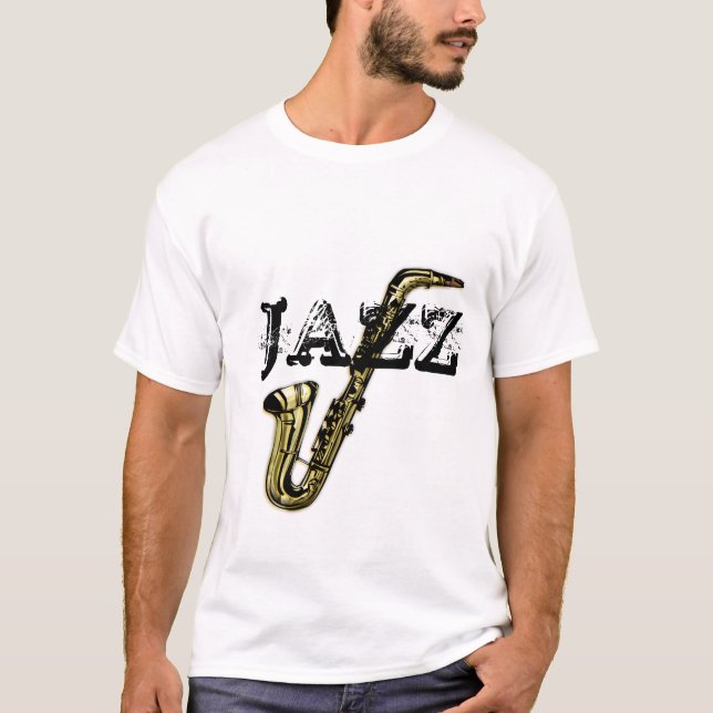 Jazz Saxophone T-shirt (Front)