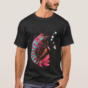 Jazz Shrimp – Underwater Saxophone Solo T-Shirt