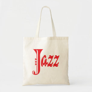 Jazz sign tote bag