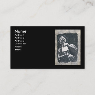 jazz singer business card