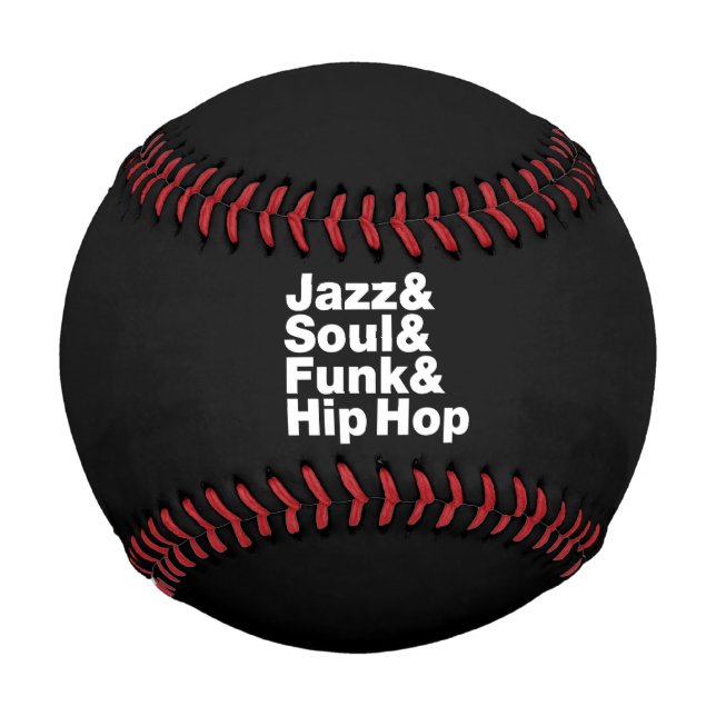 Jazz & Soul & Funk & Hip Hop Baseball (Front)