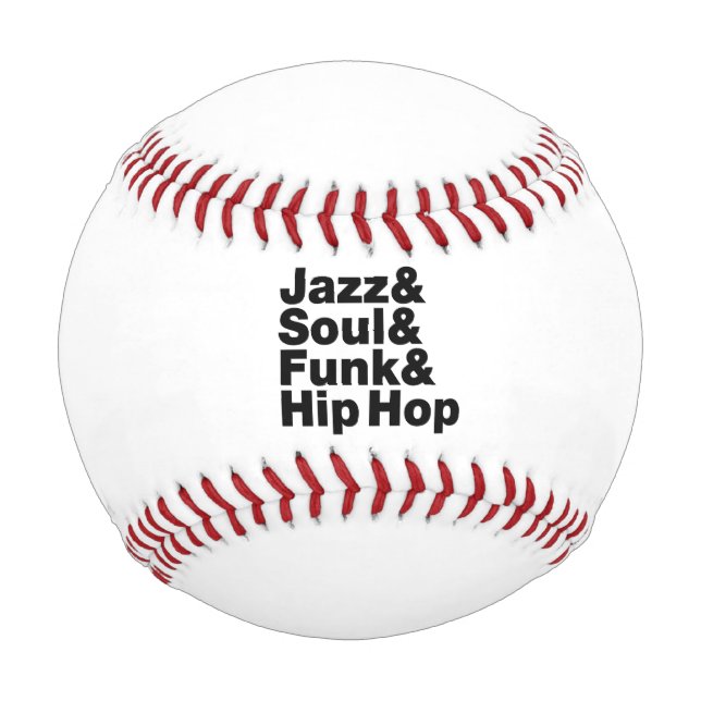 Jazz & Soul & Funk & Hip Hop Baseball (Front)