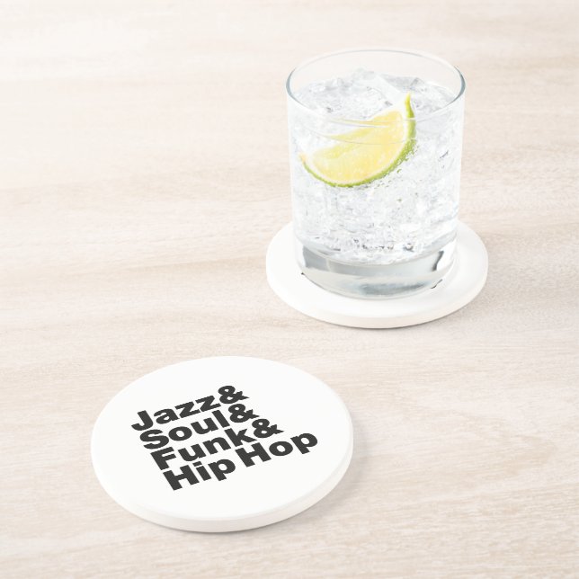 Jazz & Soul & Funk & Hip Hop Coaster (Side)
