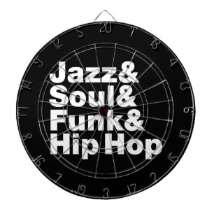Jazz & Soul & Funk & Hip Hop Dartboard