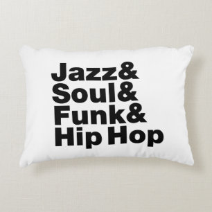 Jazz & Soul & Funk & Hip Hop Decorative Cushion