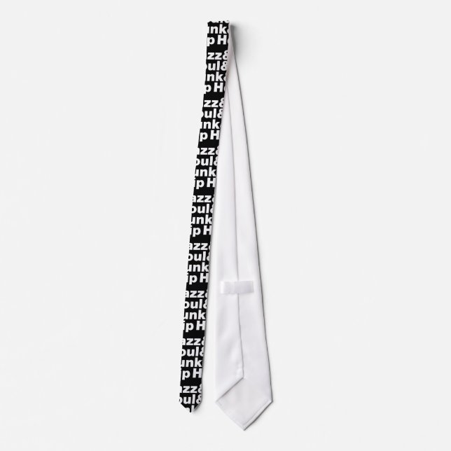 Jazz & Soul & Funk & Hip Hop Tie (Back)