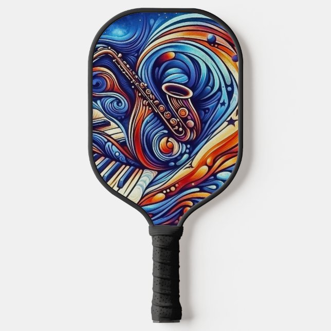 Jazz Symphony Pickleball Paddle (Front)