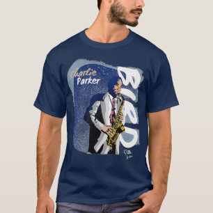 Jazz Tribute Collection  CHARLIE PARKER Premium T-Shirt