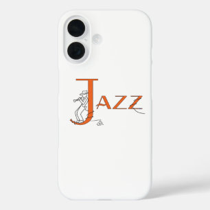 Jazz Trumpet Orange Phone Case