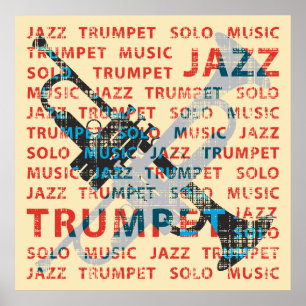 Jazz Trumpet Poster