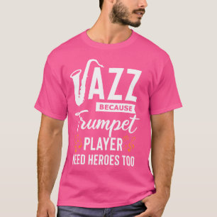 Jazz Tshirt Kids Youth Saxophonist Instrument Play