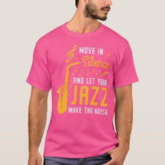 Jazz Tshirt Saxophonist Musician Youth Jazzband Pl