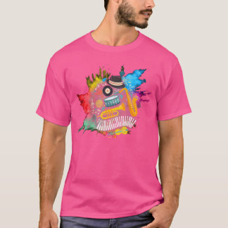 Jazz Tshirt Saxophonist Musician Youth Jazzband Pl