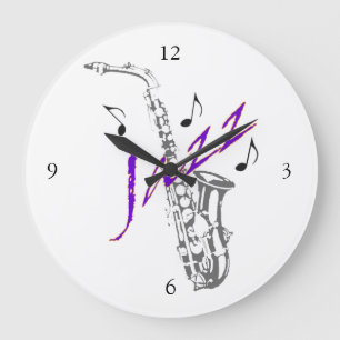 Jazz Wall Clock