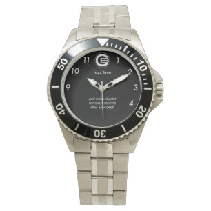 Jazz Watch- mens black dial Watch