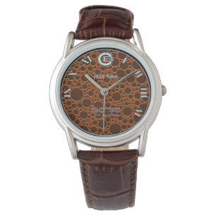 Jazz Watch -men's chocolate dial